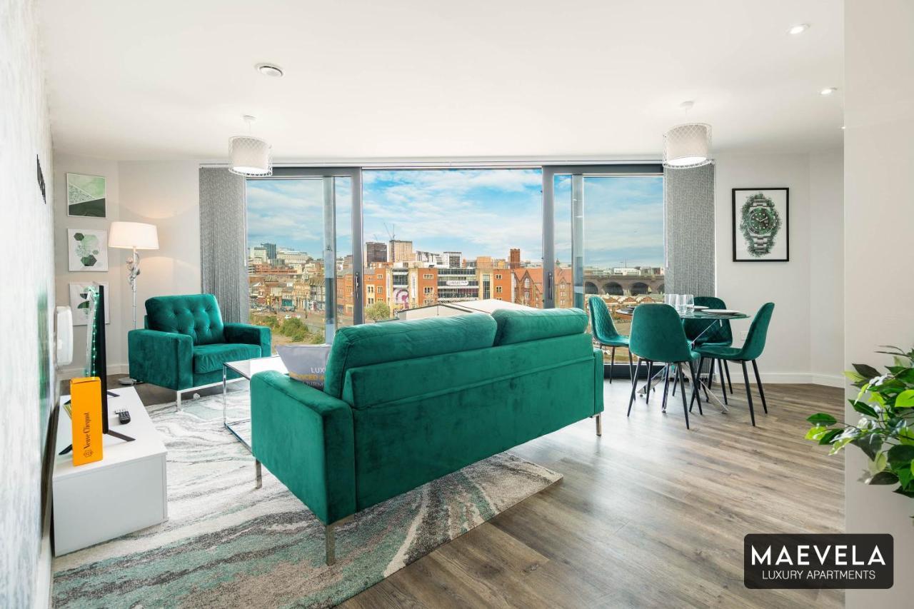Maevela Apartments - Luxury Top Floor Penthouse - With Parking - 2 Bedroom New Build Apartment ✪ City Centre, Digbeth ✓ With Huge Patio Sliding Doors - City View - Rooftop Terrace - Ps4 & Smart Tv'S Birmingham Zewnętrze zdjęcie