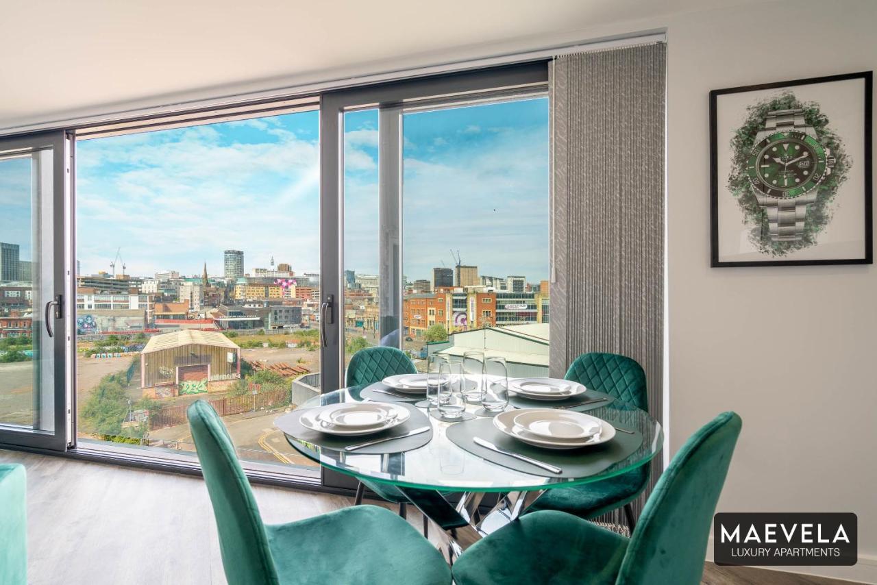 Maevela Apartments - Luxury Top Floor Penthouse - With Parking - 2 Bedroom New Build Apartment ✪ City Centre, Digbeth ✓ With Huge Patio Sliding Doors - City View - Rooftop Terrace - Ps4 & Smart Tv'S Birmingham Zewnętrze zdjęcie