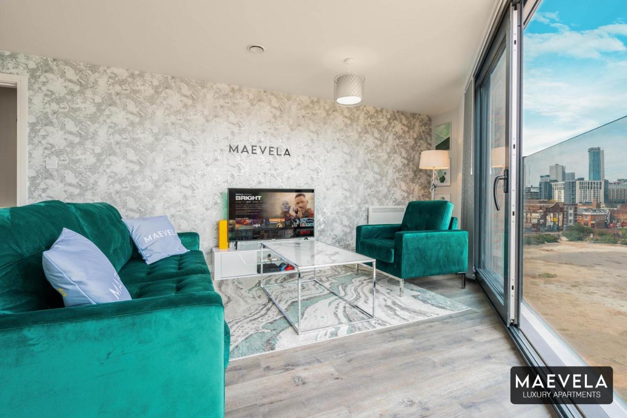 Maevela Apartments - Luxury Top Floor Penthouse - With Parking - 2 Bedroom New Build Apartment ✪ City Centre, Digbeth ✓ With Huge Patio Sliding Doors - City View - Rooftop Terrace - Ps4 & Smart Tv'S Birmingham Zewnętrze zdjęcie