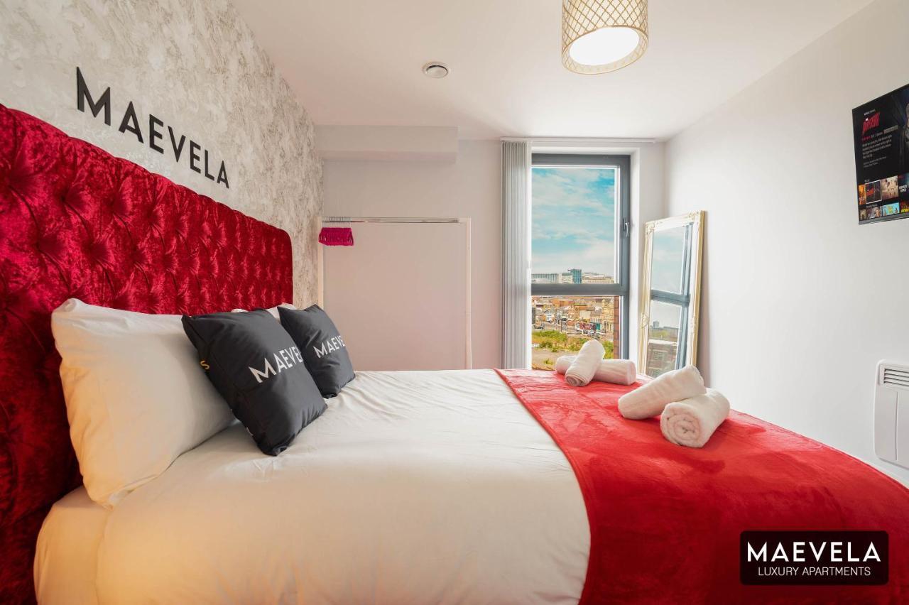 Maevela Apartments - Luxury Top Floor Penthouse - With Parking - 2 Bedroom New Build Apartment ✪ City Centre, Digbeth ✓ With Huge Patio Sliding Doors - City View - Rooftop Terrace - Ps4 & Smart Tv'S Birmingham Zewnętrze zdjęcie