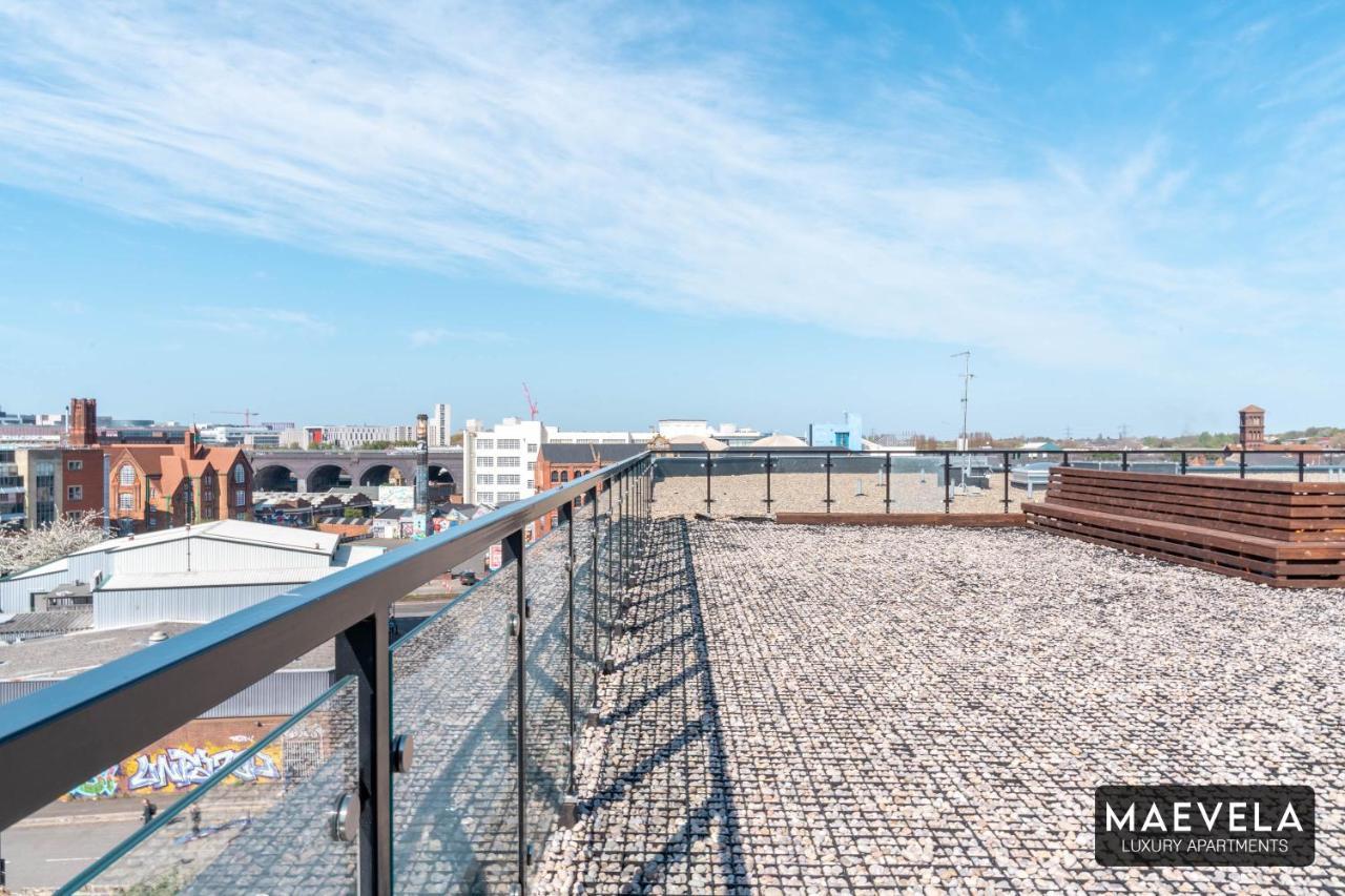 Maevela Apartments - Luxury Top Floor Penthouse - With Parking - 2 Bedroom New Build Apartment ✪ City Centre, Digbeth ✓ With Huge Patio Sliding Doors - City View - Rooftop Terrace - Ps4 & Smart Tv'S Birmingham Zewnętrze zdjęcie
