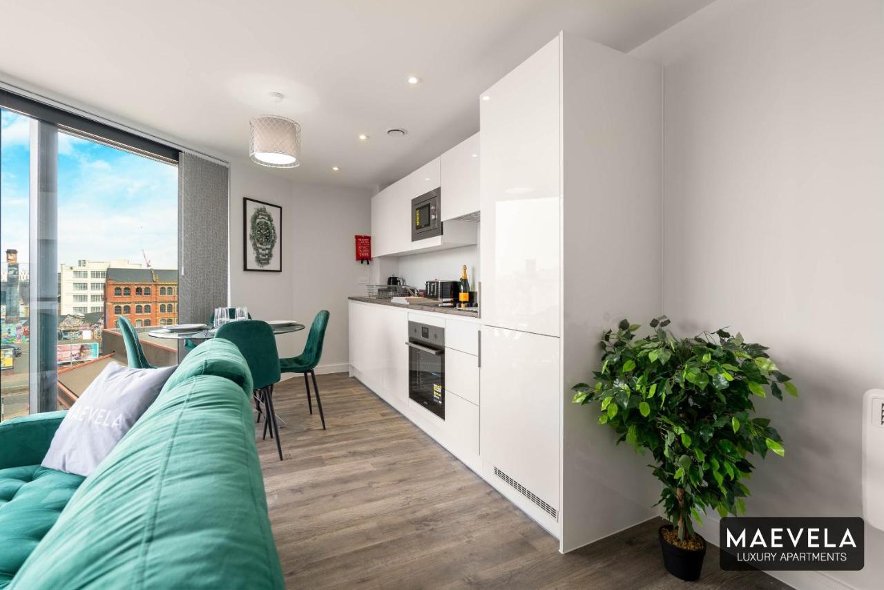 Maevela Apartments - Luxury Top Floor Penthouse - With Parking - 2 Bedroom New Build Apartment ✪ City Centre, Digbeth ✓ With Huge Patio Sliding Doors - City View - Rooftop Terrace - Ps4 & Smart Tv'S Birmingham Zewnętrze zdjęcie