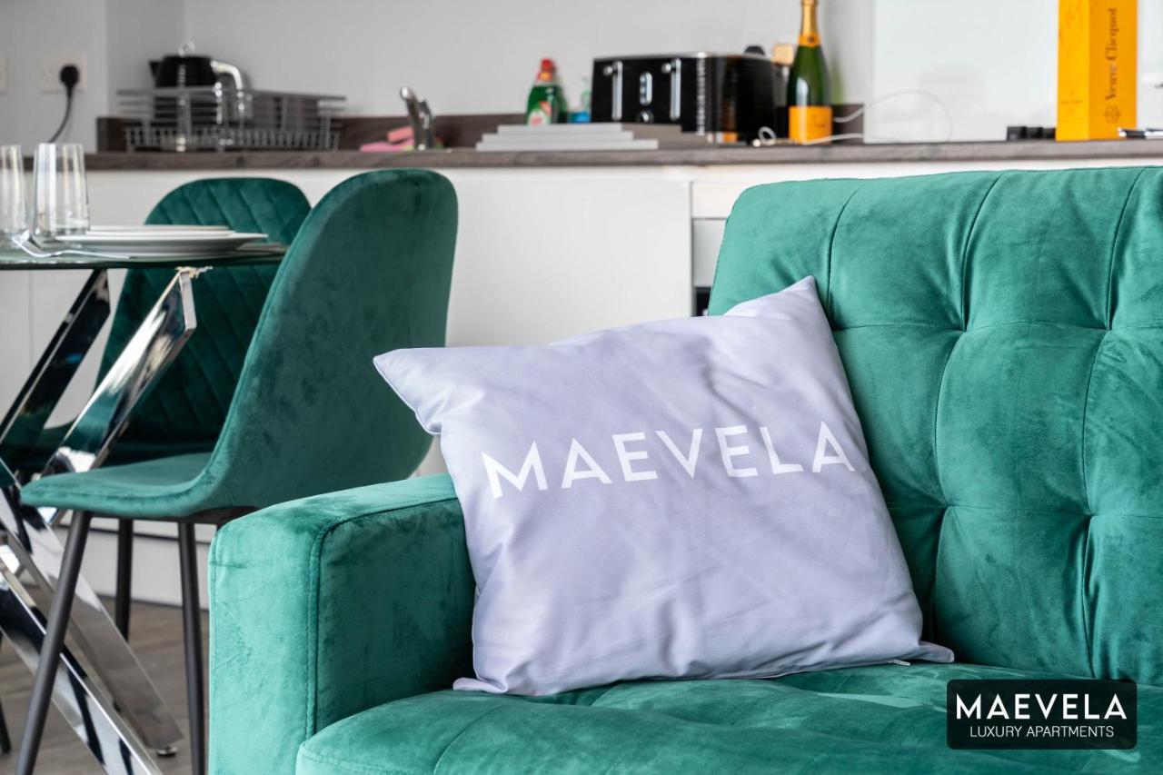 Maevela Apartments - Luxury Top Floor Penthouse - With Parking - 2 Bedroom New Build Apartment ✪ City Centre, Digbeth ✓ With Huge Patio Sliding Doors - City View - Rooftop Terrace - Ps4 & Smart Tv'S Birmingham Zewnętrze zdjęcie