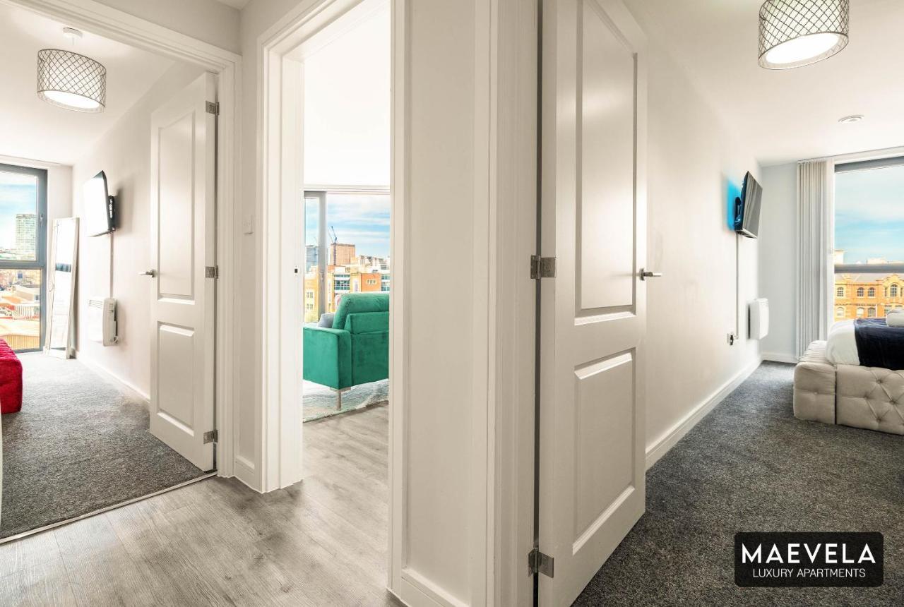Maevela Apartments - Luxury Top Floor Penthouse - With Parking - 2 Bedroom New Build Apartment ✪ City Centre, Digbeth ✓ With Huge Patio Sliding Doors - City View - Rooftop Terrace - Ps4 & Smart Tv'S Birmingham Zewnętrze zdjęcie
