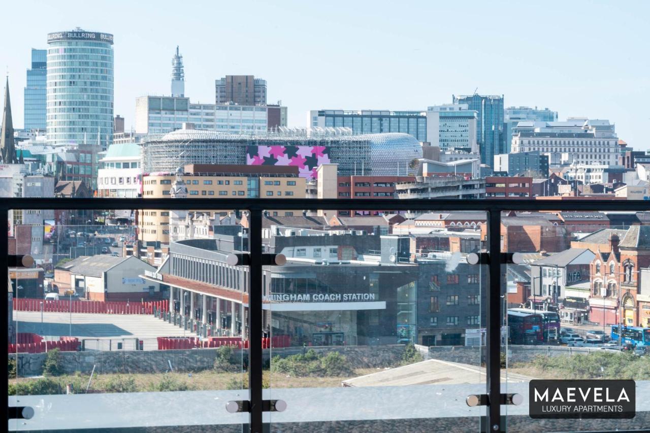 Maevela Apartments - Luxury Top Floor Penthouse - With Parking - 2 Bedroom New Build Apartment ✪ City Centre, Digbeth ✓ With Huge Patio Sliding Doors - City View - Rooftop Terrace - Ps4 & Smart Tv'S Birmingham Zewnętrze zdjęcie